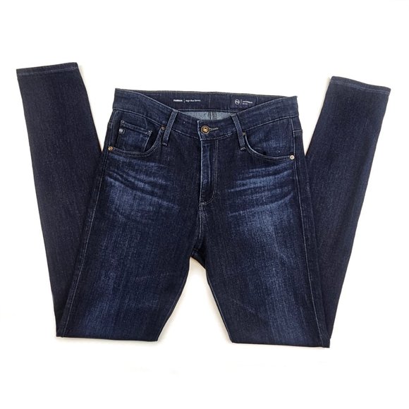 AG Adriano Goldschmied Farrah High-Rise Skinny Jeans - Picture 3 of 9